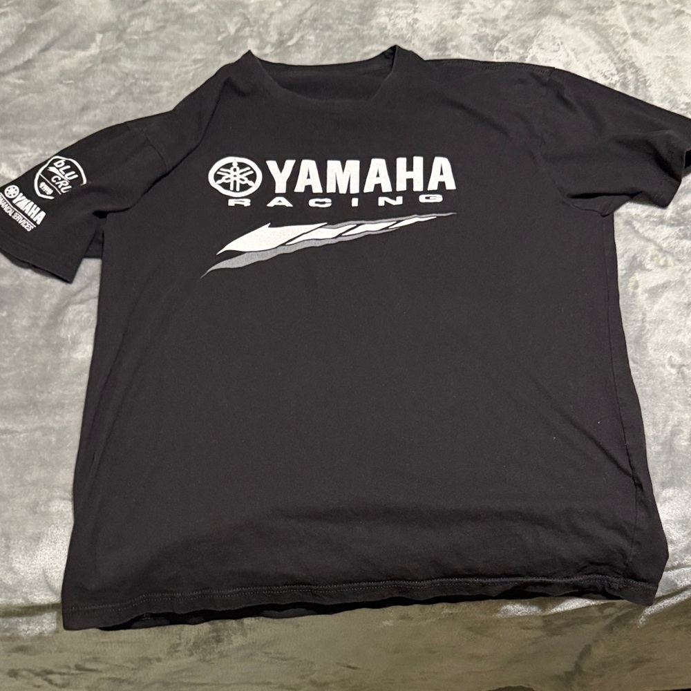 Men’s XL Yamaha racing Black Short Sleeve Tee